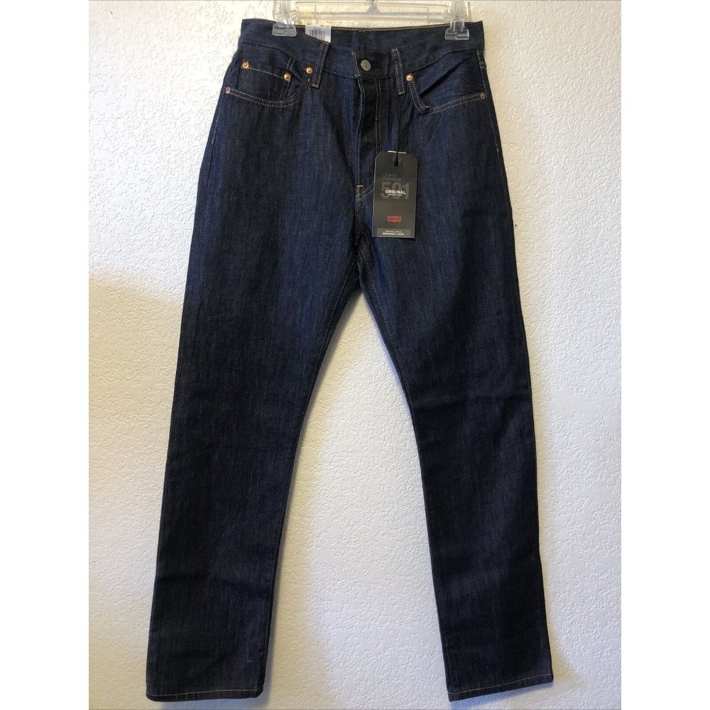 NWT Levis 501 Original Women's Jeans 29x32 High Rise Fitted Hip & Thigh Cotton